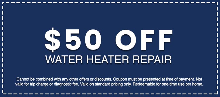 Discount on Water Heater Repair